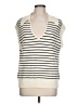 Unbranded Ivory Sweater Vest Size L - photo 1