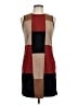 Spense Color Block Brown Casual Dress Size 10 - photo 1