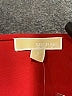MICHAEL Michael Kors 100% Polyester Solid Burgundy Long Sleeve Blouse Size S - photo 7