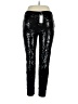 Gold Hawk 100% Viscose Rayon Metallic Black Active Pants Size S - photo 2