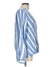 Kut from the Kloth 100% Rayon Blue Long Sleeve Blouse Size L - photo 4
