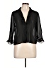 AGB Black 3/4 Sleeve Blouse Size L (estimated) - photo 1