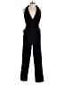 Adrianna Papell Solid Black Jumpsuit Size 12 - photo 1