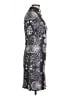 Yahada Graphic Gray Cocktail Dress Size L - photo 4