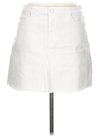 Just Black Denim Skirt (view 1)
