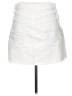 Just Black White Denim Skirt Size L - photo 2