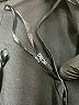 BCBGMAXAZRIA Solid Black Cocktail Dress Size S - photo 7