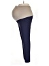 Motherhood Blue Active Pants Size Med Maternity - photo 5