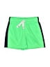 Carter's 100% Polyester Color Block Green Athletic Shorts 6-9 MO / 9 MO - photo 1
