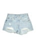 Levi's 100% Cotton Blue Denim Shorts Size 24 waist - photo 1