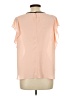 Elle Pink Short Sleeve Blouse Size L - photo 2