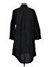 Sugarlips Black 3/4 Sleeve Button-Down Shirt Size S - photo 2