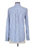 Everlane Stripes Blue Long Sleeve Button-Down Shirt Size 2 - photo 2