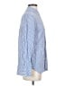 Everlane Stripes Blue Long Sleeve Button-Down Shirt Size 2 - photo 4