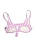 J.Crew Checkered-gingham Pink Swimsuit Top Size S - photo 2