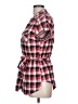 Guess 100% Cotton Red Short Sleeve Button-Down Shirt Size L - photo 5