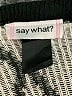 Say What? Black Cardigan Size XL - photo 7