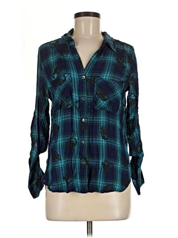 Rock & Republic 3/4 Sleeve Button-Down Shirt (view 1)