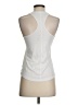 Nike 100% Polyester Solid White Silver Active Tank Size XS - photo 2