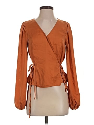 Lulus Long Sleeve Blouse (view 1)
