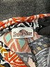 Superline Print Orange Casual Pants Size XL - photo 7