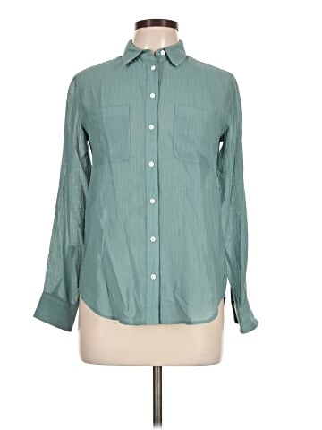 Club Monaco Long Sleeve Button-Down Shirt (view 1)