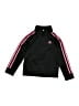 Adidas 100% Polyester Black Track Jacket Size 5 - photo 1