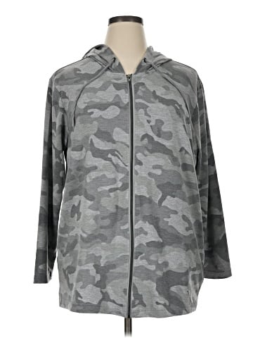 Jane and Delancey Zip Up Hoodie (view 1)