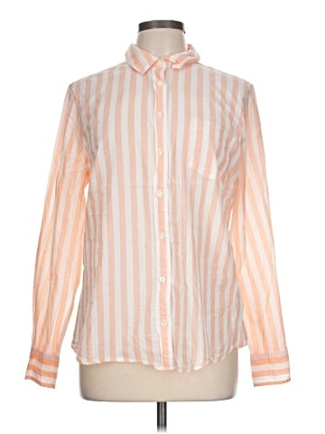J.Crew Factory Store Long Sleeve Button-Down Shirt (view 1)