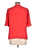 Nanette Lepore 100% Polyester Red Short Sleeve Blouse Size L - photo 2