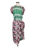 BCBGMAXAZRIA 100% Polyester Print Green Casual Dress Size S - photo 1