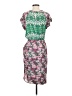 BCBGMAXAZRIA 100% Polyester Print Green Casual Dress Size S - photo 2