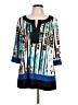 Bali Blue 3/4 Sleeve Blouse Size L (estimated) - photo 1