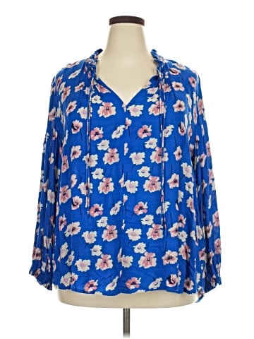 Lucky Brand Long Sleeve Blouse (view 1)