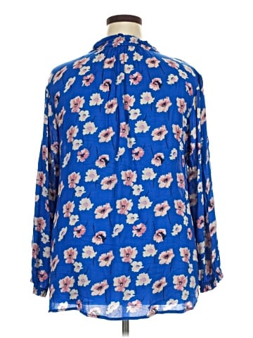 Lucky Brand Long Sleeve Blouse (view 2)