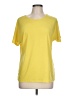 IMAN Yellow Short Sleeve Top Size L - photo 1