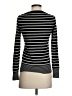 Banana Republic Stripes Black Turtleneck Sweater Size XS - photo 2