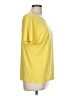 IMAN Yellow Short Sleeve Top Size L - photo 4