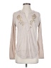 Akemi + Kin Tan Long Sleeve Henley Size S - photo 1