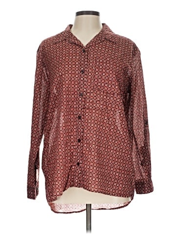MICHAEL Michael Kors Long Sleeve Button-Down Shirt (view 1)