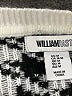 William Rast Houndstooth White Pullover Sweater Size M - photo 7