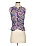 Veronica Beard Blue Sleeveless Blouse Size 4 - photo 1