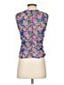 Veronica Beard Blue Sleeveless Blouse Size 4 - photo 2