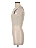 Babaton Ivory Sleeveless Top Size S - photo 5