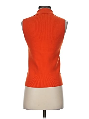 Madewell Cotton Johnny-Collar Sweater Tank (view 2)