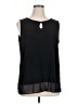 Dana Buchman Black Sleeveless Blouse Size XL - photo 1