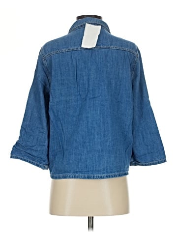 BCBGMAXAZRIA 3/4 Sleeve Button-Down Shirt (view 2)