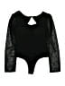 Lulus 100% Rayon Black Bodysuit Size XL - photo 1