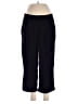 J.Crew 100% Polyester Solid Black Casual Pants Size 8 - photo 1