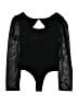 Lulus 100% Rayon Black Bodysuit Size XL - photo 2
